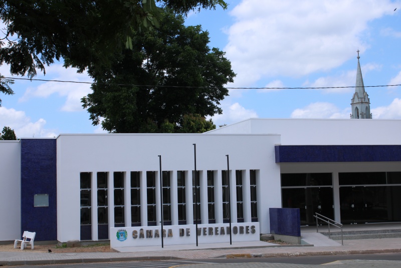 Novo prédio da Câmara Municipal de Vereadores de Passo do Sobrado.