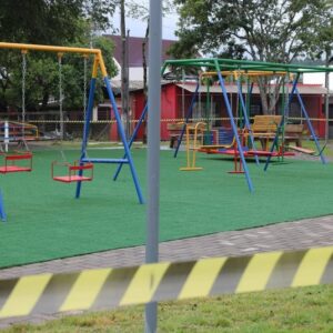 Praça da Emancipação interditada