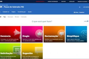 Plataforma do Sistema Integrado de Ouvidorias