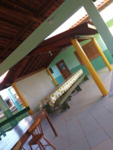 Refeitório da Escola Nossa Senhora da Saúde atualmente